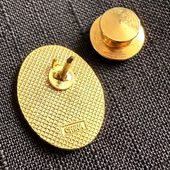 Vintage Crystal Society Tie Tack Pin - Crystal Cruise Lines Swag - Picture 6 of 6